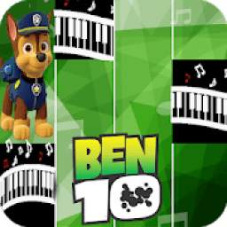 Paw Patrol and Ben 10 Piano Game