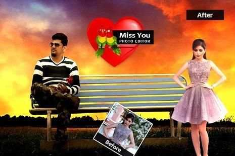 Miss You Photo Editor screenshot 2