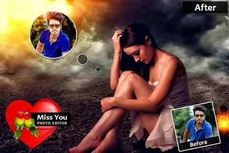 Miss You Photo Editor screenshot 5