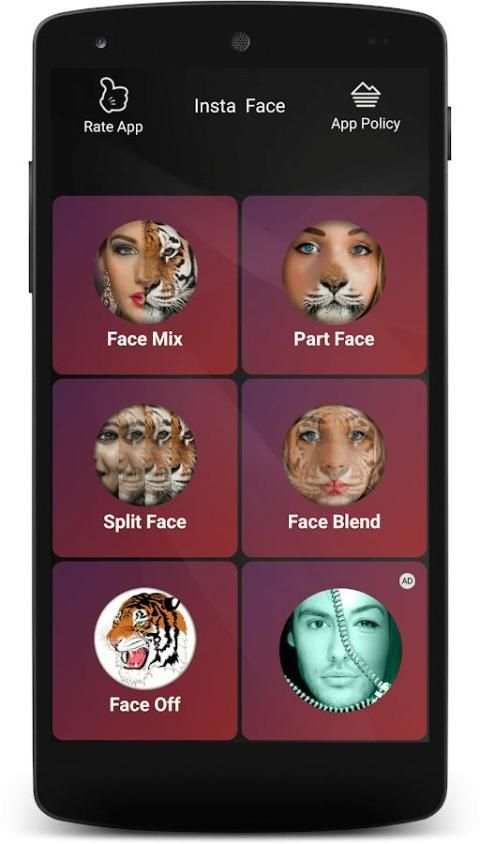 Insta Animal Funny Face screenshot 10