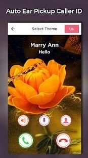 Auto Ear Pickup Caller ID screenshot 2