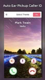 Auto Ear Pickup Caller ID screenshot 1