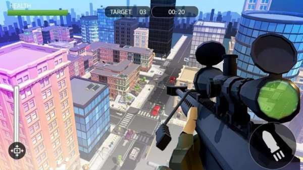 PIXEL SNIPER FORCE GUN ATTACK screenshot 3