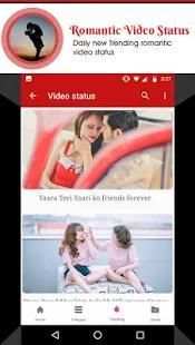 Romantic Video Status screenshot 3