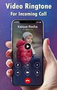 Video Ringtone for Incoming Call screenshot 1