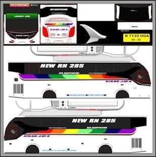 Livery Bussid SHD screenshot 2