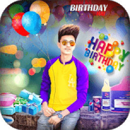 ikon Birthday Photo Editor -Photo Frame