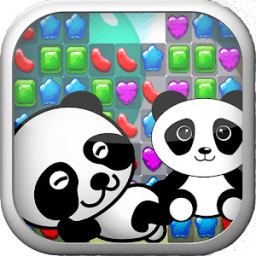ikon Jelly Panda Match 3 Basket