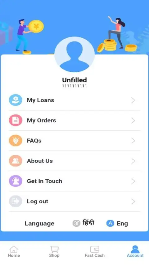 Kcash-Loan Instant Personal Loan App screenshot 1