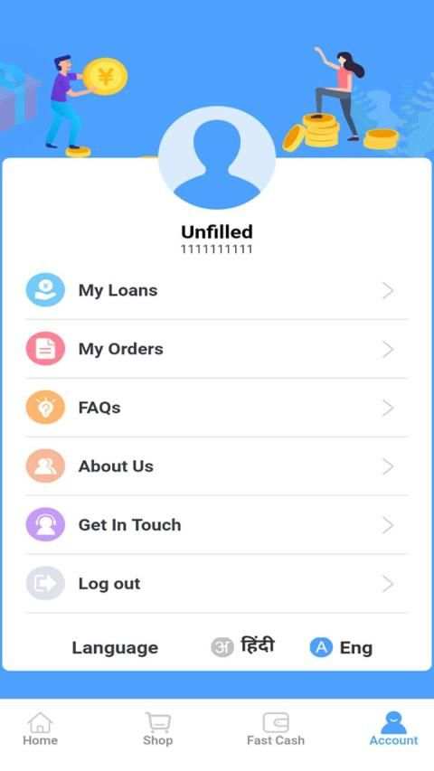 Kcash-Loan Instant Personal Loan App screenshot 1