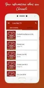 Live Net TV 2018 All Country screenshot 2