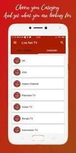 Live Net TV 2018 All Country screenshot 1