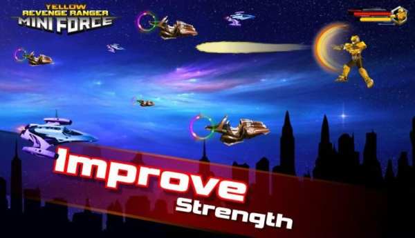 Revenge Yellow Ranger Mini Force screenshot 2