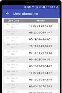 Results for FL Lottery स्क्रीनशॉट 2