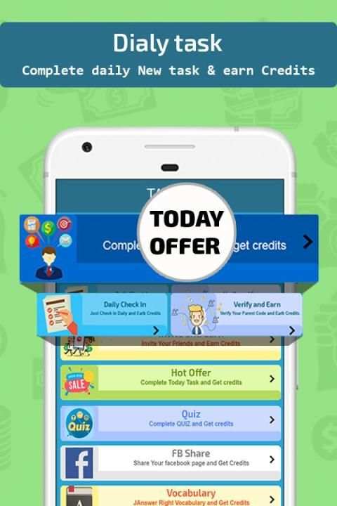 Earn Money : Get Free Cash Wallet Paytm screenshot 3