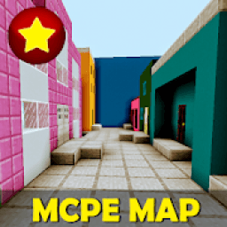 ikon Find The Button: City Edition MCPE map