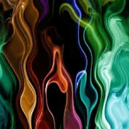 ikon Beautiful color smoke