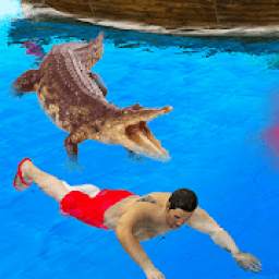 Wild Hungry Crocodile Attack : Water Attack Games