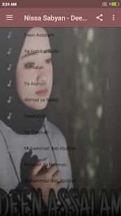 Nissa Sabyan - Deen Assalam Cover 2 تصوير الشاشة