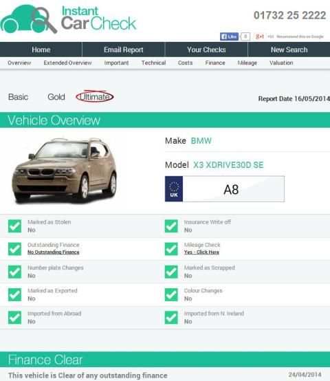 Instant Car Check screenshot 2