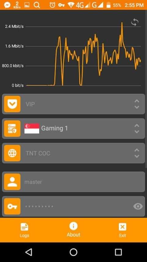 StrongVPN screenshot 3