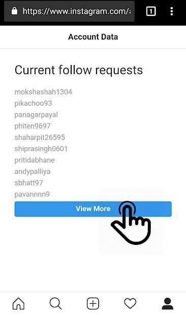 Sent Request Instagram screenshot 7