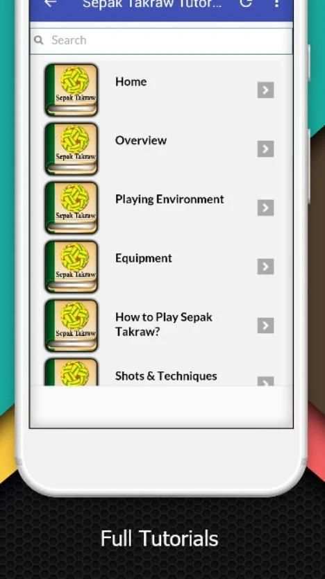 Tutorials for Sepak Takraw Offline screenshot 5