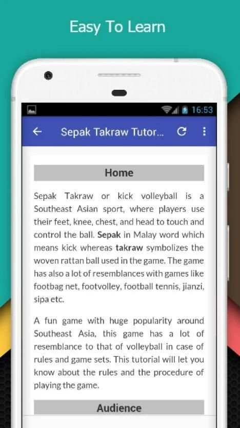 Tutorials for Sepak Takraw Offline screenshot 4