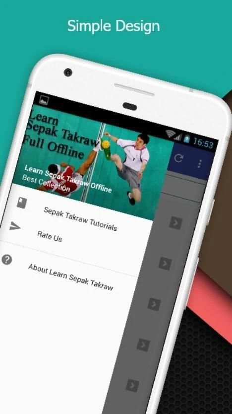 Tutorials for Sepak Takraw Offline screenshot 6
