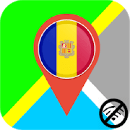 ✅ Andorra Offline Maps with gps free icon