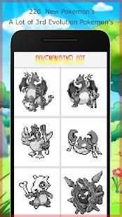 Coloring Pokemon Pixel Art By Numbers screenshot 3