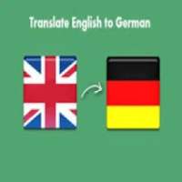 English To German Translator