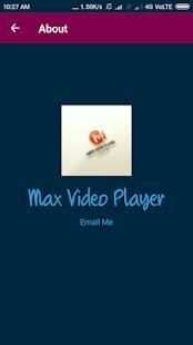 Max Player : Indian Video Player स्क्रीनशॉट 1