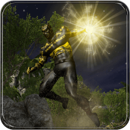 ikon Panther Super Hero Crime City Rescue Battle