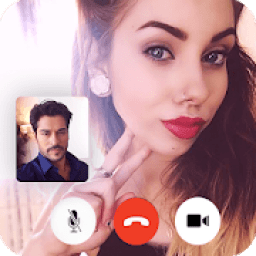 ikon Fake video call - Girlfriend Video Call Prank