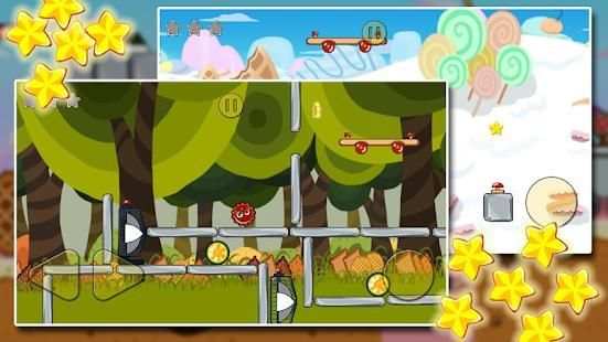 Red Candy Ball Adventure screenshot 2