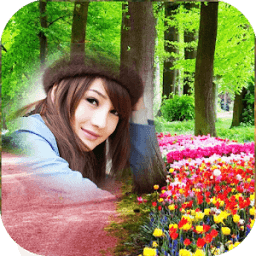 Garden Photo Frame Editor icon
