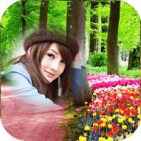 Garden Photo Frame Editor