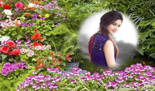 Garden Photo Frame Editor screenshot 2