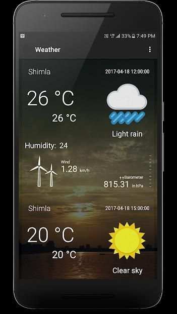 Weather App - Live Forecast & Mausam for Jio स्क्रीनशॉट 3