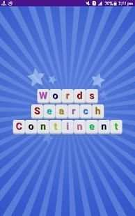 Words Continent Search screenshot 4