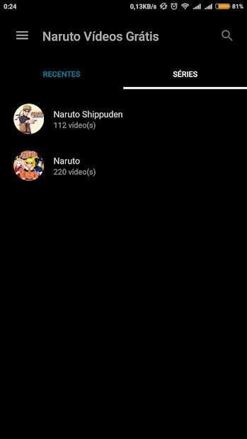 Naruto Vídeos Grátis - Assistir Online screenshot 6