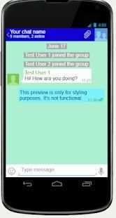 Android Messenger screenshot 1