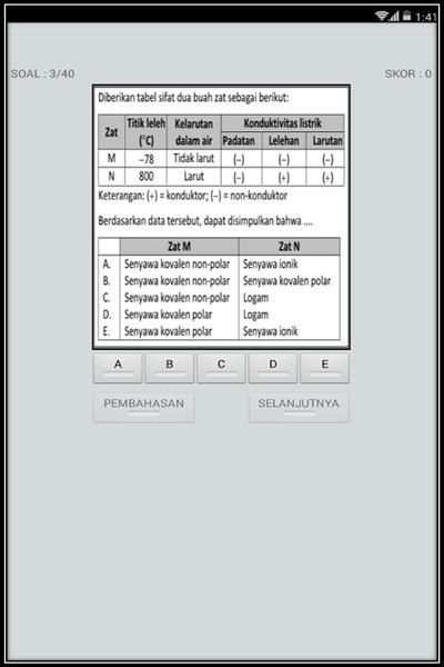 Soal dan Pembahasan UN KIMIA SMA / MA screenshot 4