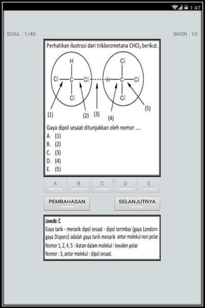 Soal dan Pembahasan UN KIMIA SMA / MA screenshot 1