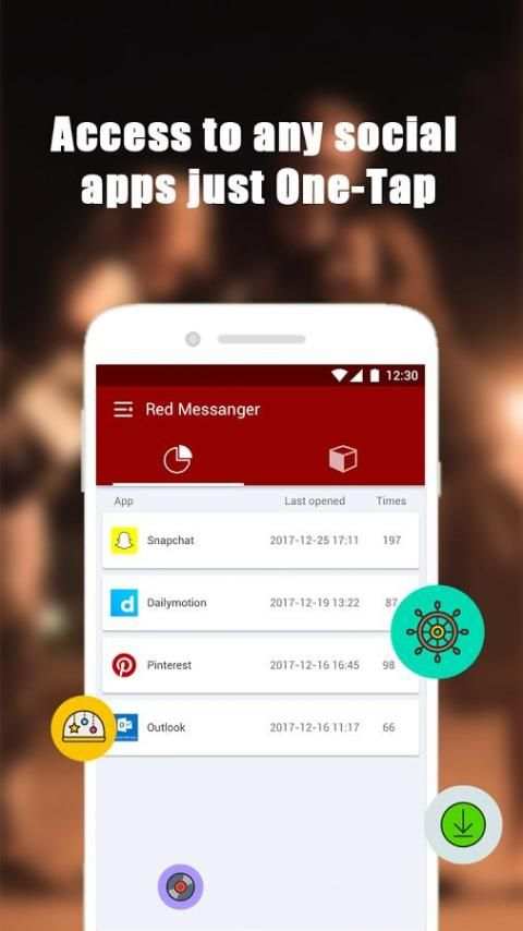 Red Messenger स्क्रीनशॉट 3