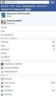 Facebook Asistent screenshot 1