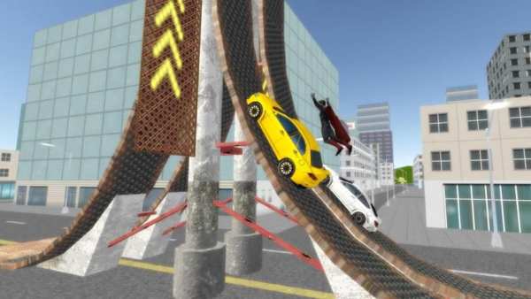 Kahraman Spider-Man ve Super Man Araba Oyunu screenshot 2