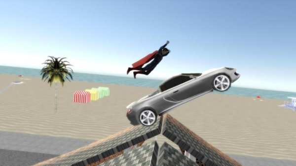 Kahraman Spider-Man ve Super Man Araba Oyunu screenshot 3