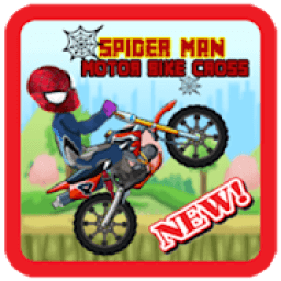 Spiderman Motorbike Cross icon